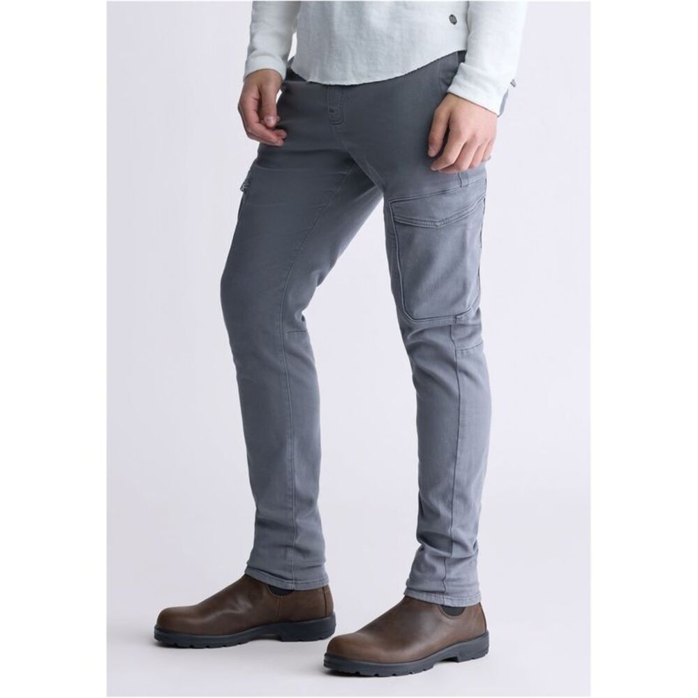 Buffalo David Bitton Mens Jim Tapered Slim Cargo Casual Pants, NWT